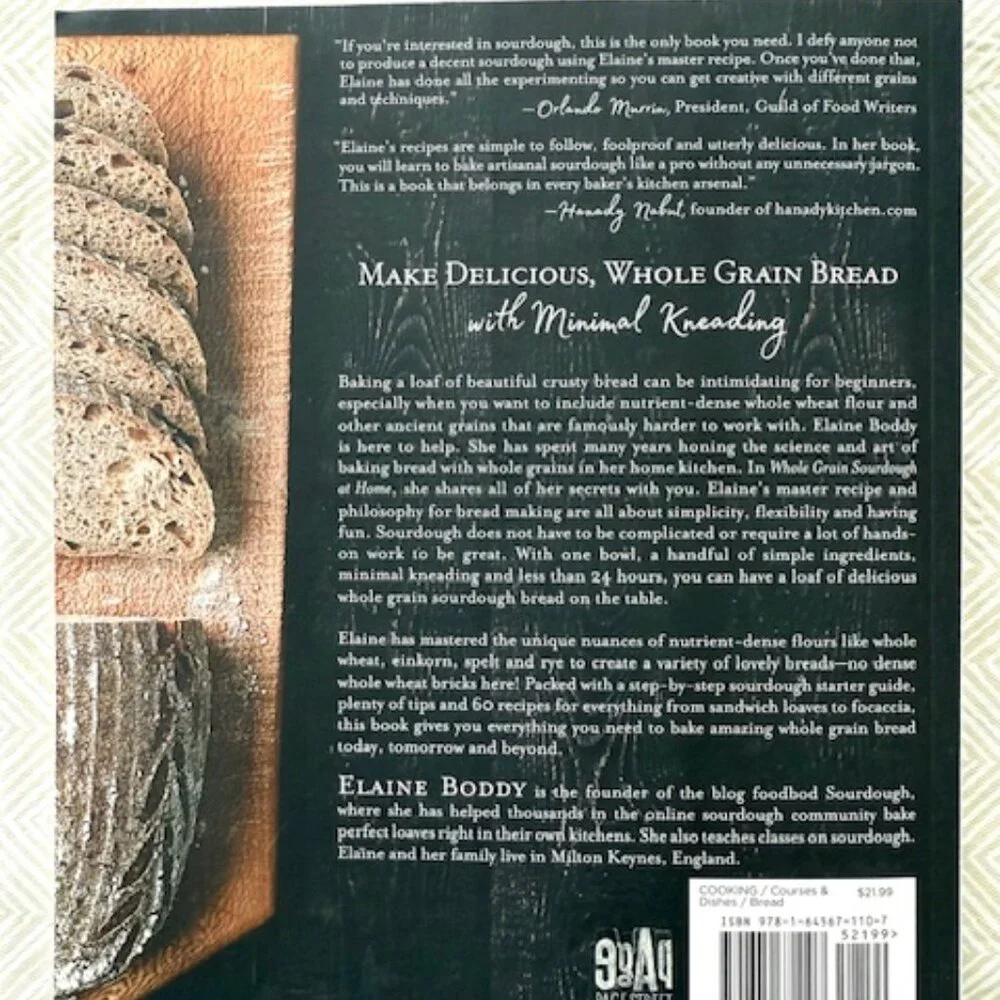 "Whole Grain Sourdough At Home" by Elaine Boddy [Paperback, 2020] - Picture 2 of 8